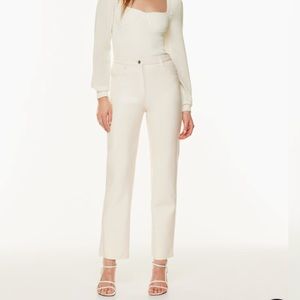 Aritzia. Wilfred Milena Pant. Size 6. Color: Birch